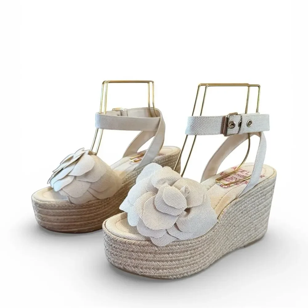 Valentino Garavani Atelier 03 Rose Edition Wedge Sandals EU 37.5 US 7.5
